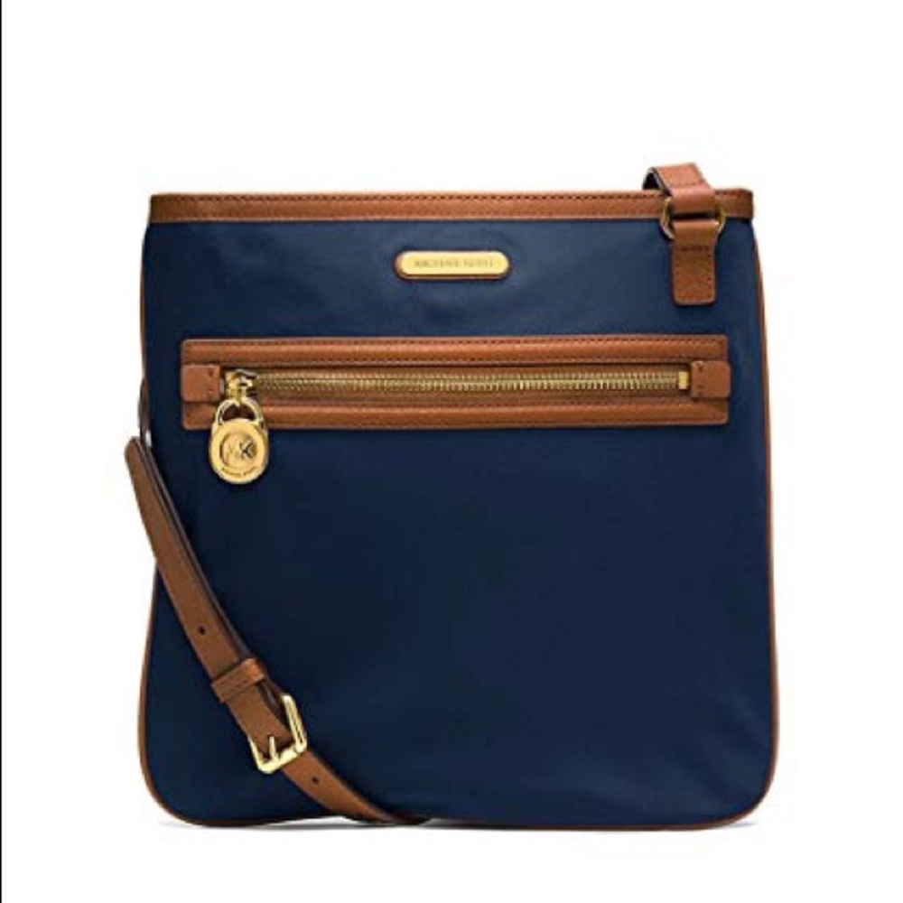 Michael Kors Navy Nylon Crossbody Purse